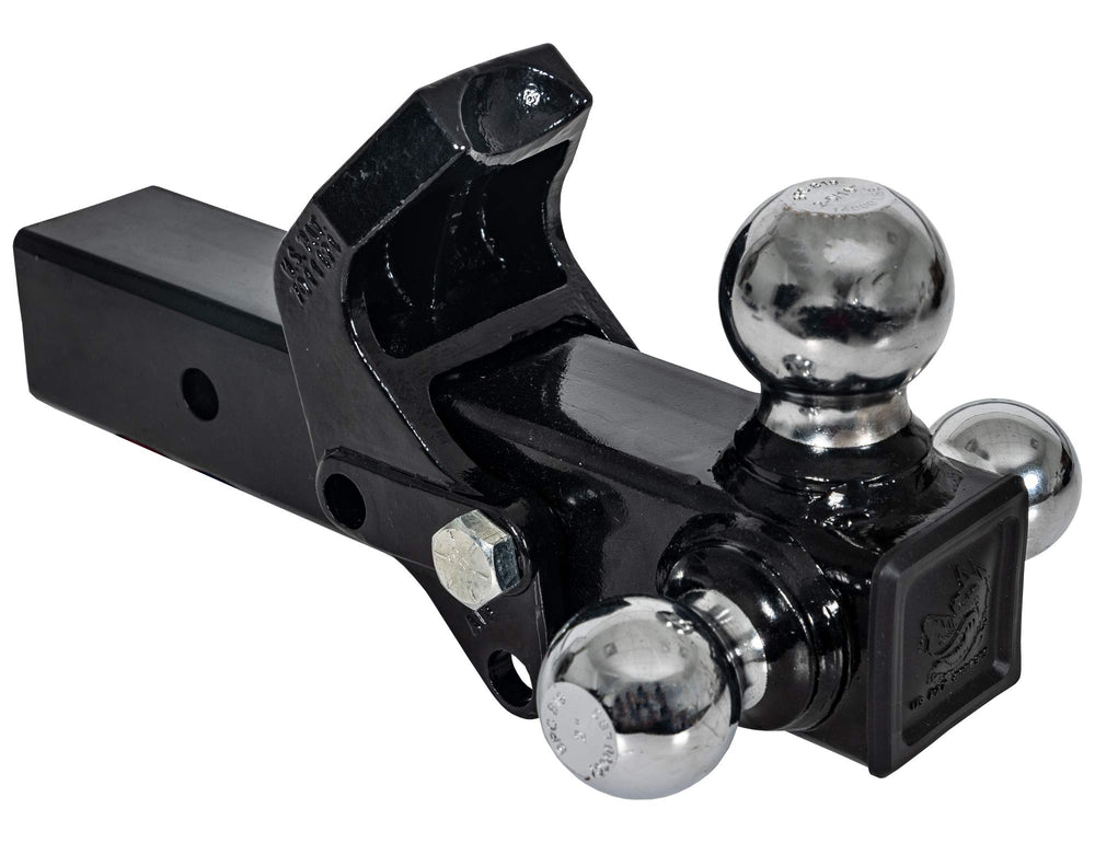 Buyers Products Company tri-ball hitch with pintle hook, full assembly for versatile towing