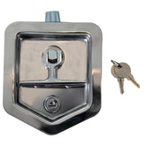 Buyers Products L8816 folding T-handle latch with adjustable cam for versatile panel depths.