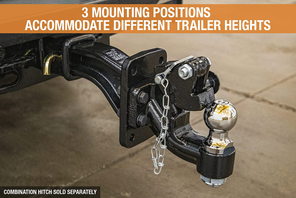 Buyers Products PM25812 heavy-duty pintle hitch mount with continuous welds for strength