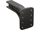 Buyers Products PM25812 pintle hook mount side view showing solid construction for heavy towing