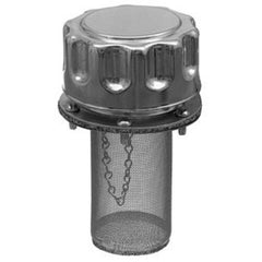 Buyers Products TFA005715 cap close-up showing 40 micron filtration for clean hydraulic fluid