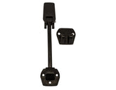Buyers Products WJ211 hood catch close-up with rugged rubber and polymer latch