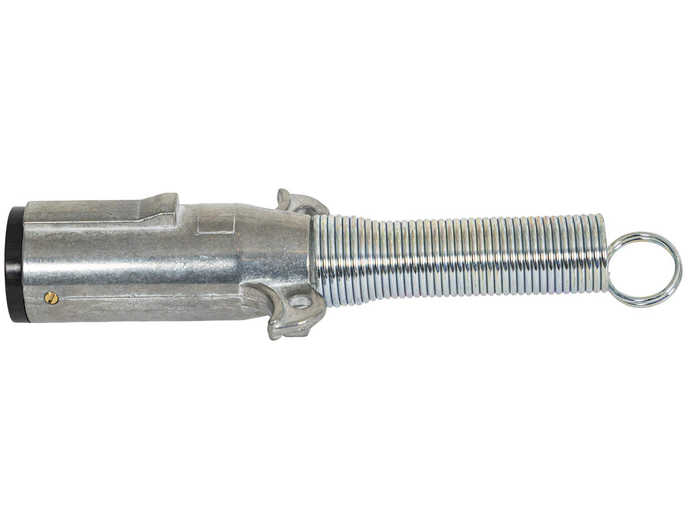 TC2012 trailer connector side view shows durable die-cast zinc housing.