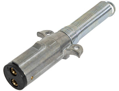 Buyers Products TC2012 trailer connector with vertical pins and spring guard for secure power.