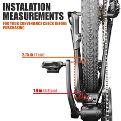 Any-angle stance for stable parking on uneven ground.
