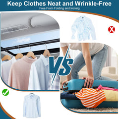 Bvomheez non-slip stability design with EVA pads to prevent movement during travel.