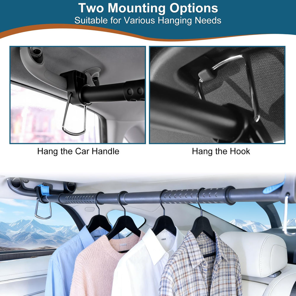 Bvomheez rear grab handle mounting option secured for various vehicle types.
