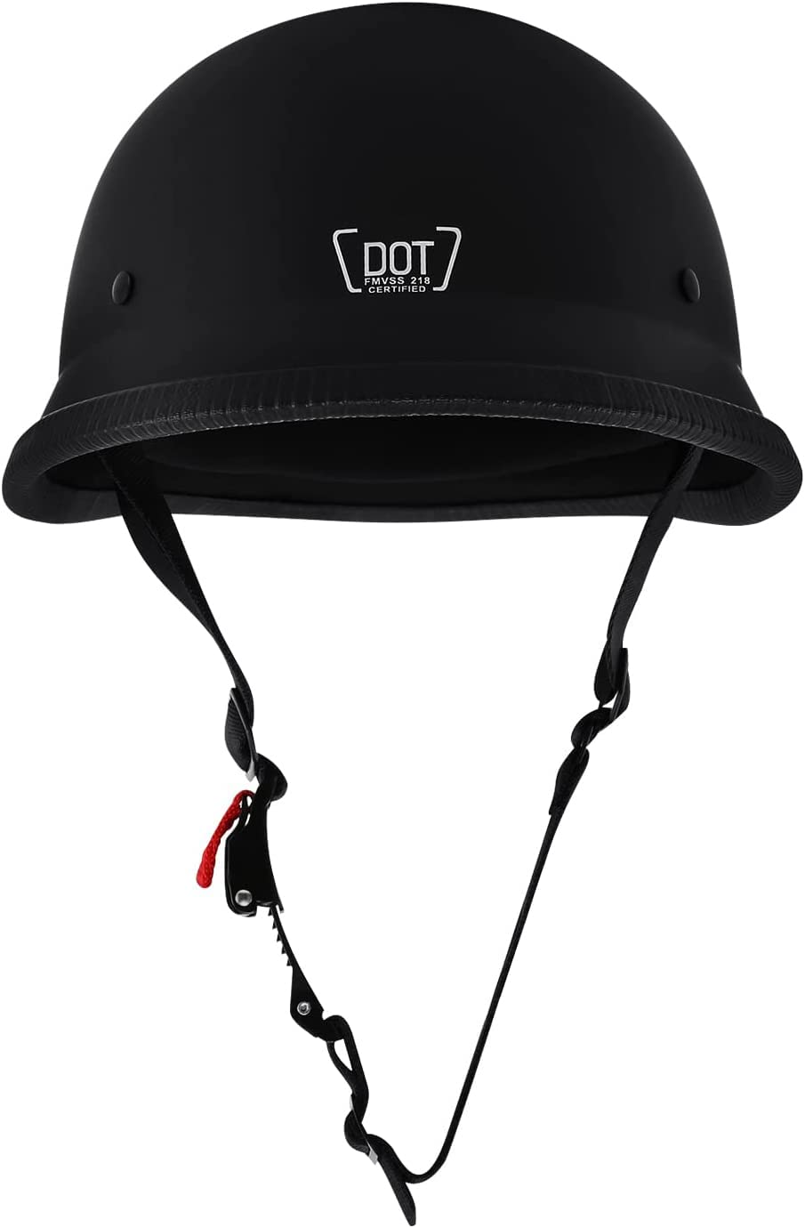 BwondMand German-style half helmet seen from the side with retro detailing