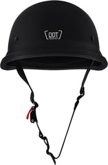 BwondMand German-style half helmet seen from the side with retro detailing