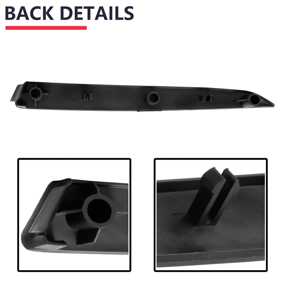 BXZ 2013-2016 Ford Escape trim, black finish, complements exterior.