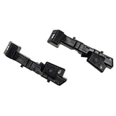 BXZ front bumper bracket, passenger-right side, black for Malibu — direct replacement part