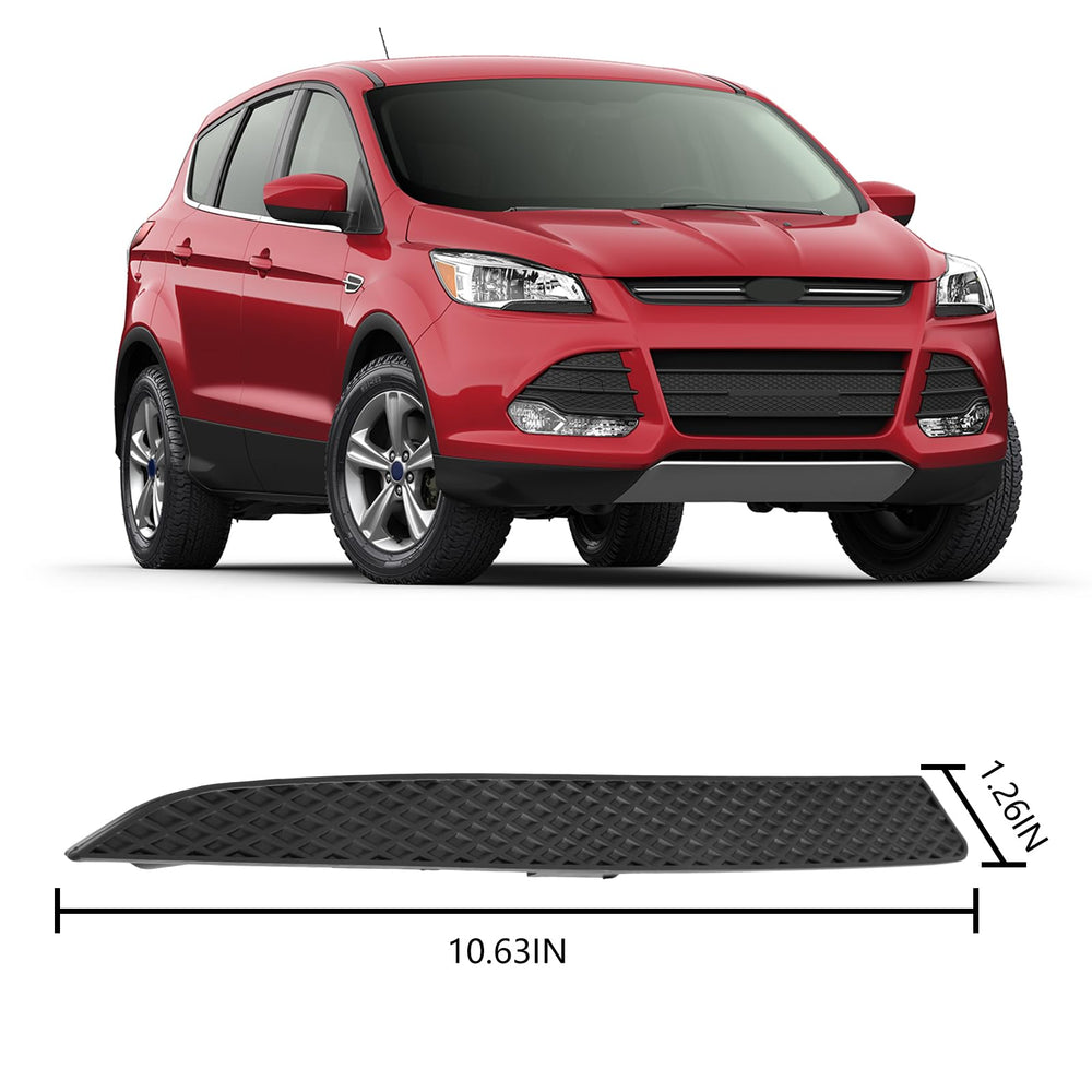 BXZ front headlight trim, passenger-side close-up, improves appearance with simple installation.