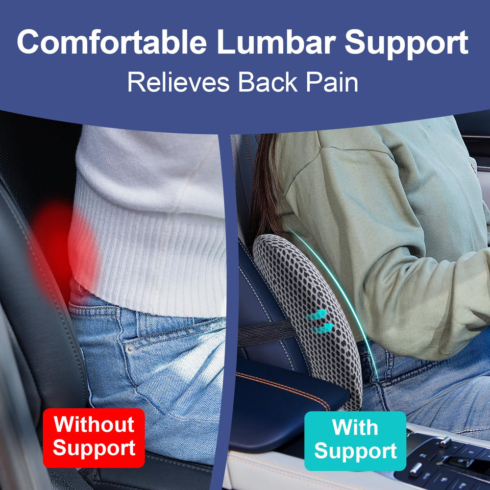BYMECOST adjustable straps enable quick installation on car or office chairs