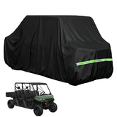 BystralX UTV cover on a Can-Am Defender MAX protects against rain and dust.