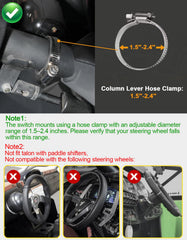 IP67 waterproof rating protecting the kit from mud, rain, and dust