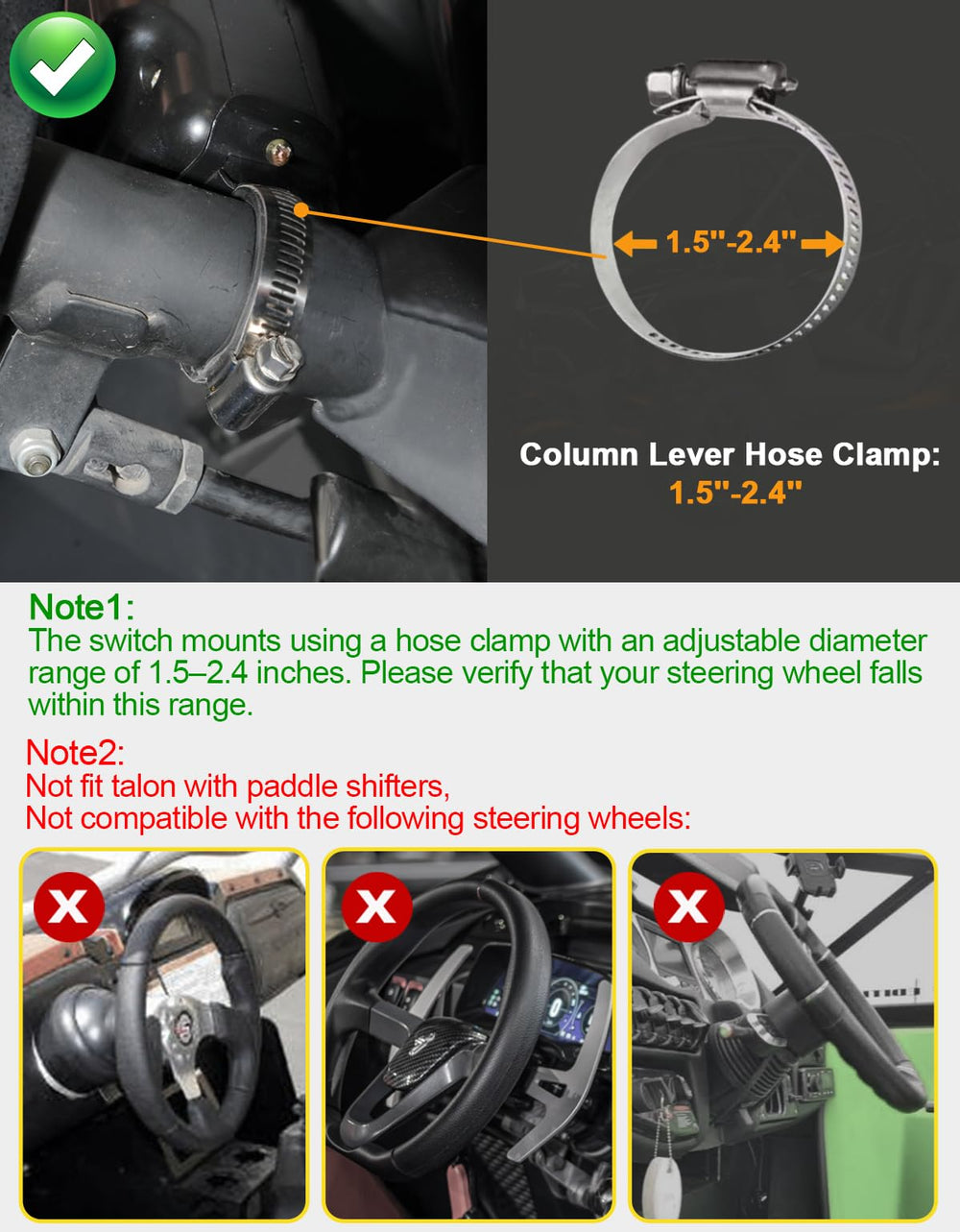 Plug-and-play harness simplifies installation with labeled connectors.