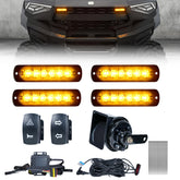 BystralX UTV turn signal kit with 110dB horn for clear signaling