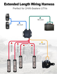 BystralX left-right rocker switch enables quick horn use