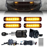 BystralX UTV turn signal kit with lever column switch mounted on steering column for easy control