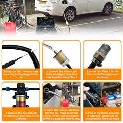 Bythomshelf 70W copper motor delivers efficient, fast fuel transfer
