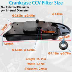 BZANPAR easy-fit-ccv-filter enables quick installation on 6.7 Cummins