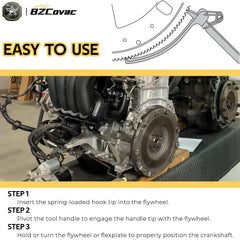 Foldable design of Bzcovac Flywheel Turner for compact storage