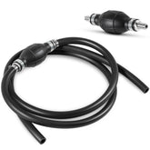 Bzcovac 38-inch fuel line assembly shown for marine use with secure six-foot hose.