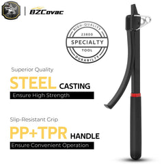 Bzcovac flywheel-turner provides ergonomic grip for clutch work and engine maintenance.