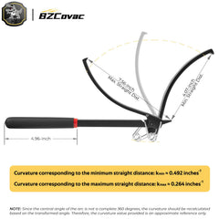 Bzcovac precision-tool assists engine positioning for timing and inspection tasks.