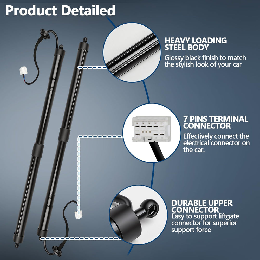 BZSSY liftgate strut coating durability resists weather wear.