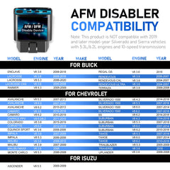 Bzsunway AFM disabler installation steps are simple and maintenance-free.
