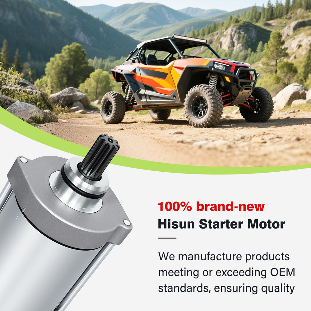 HiSun compatibility matrix on product insert for C CLINK motor.