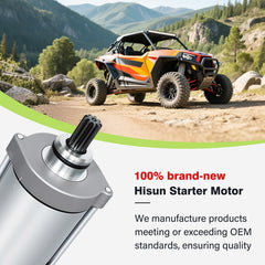 HiSun compatibility matrix on product insert for C CLINK motor.