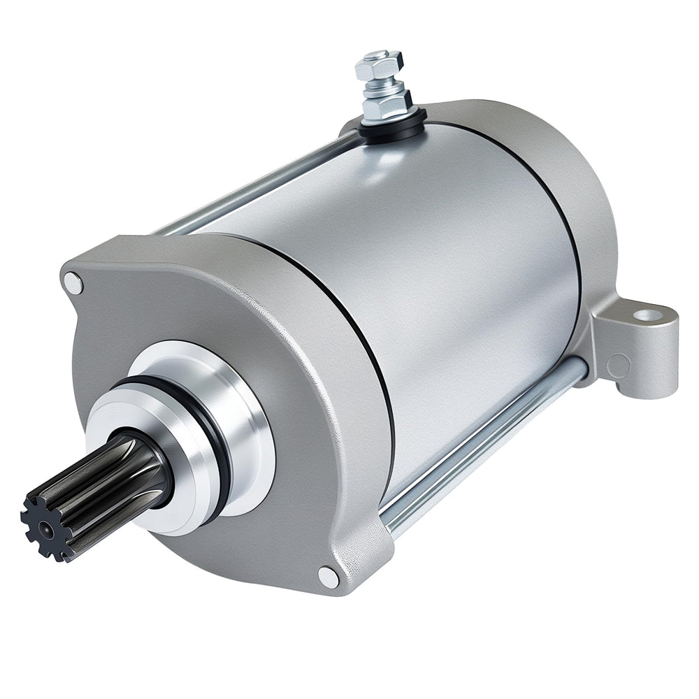 C CLINK HiSun 550-750 starter motor front view showing copper coil efficiency.