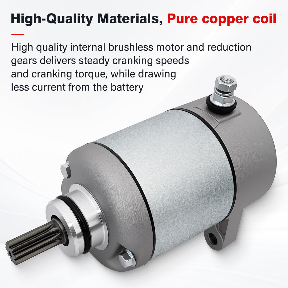 C CLINK starter motor for Honda Rancher 350 compatibility chart clarifies model fit.