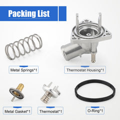 C-Tzu tested and calibrated thermostat housing ensures reliable performance out of the box.