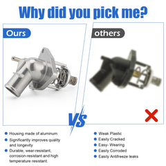 C-Tzu thermostat housing provides consistent response to cooling needs for optimal efficiency.