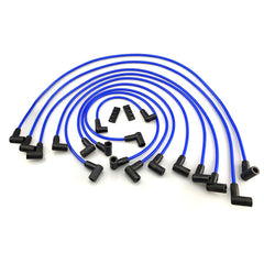 Cable Master wire set close-up with heat-resistant silicone jacket for extreme engine temps.