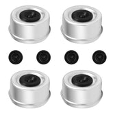 CAETOUNG 4Pack hub cap shields trailer bearings from dust and water
