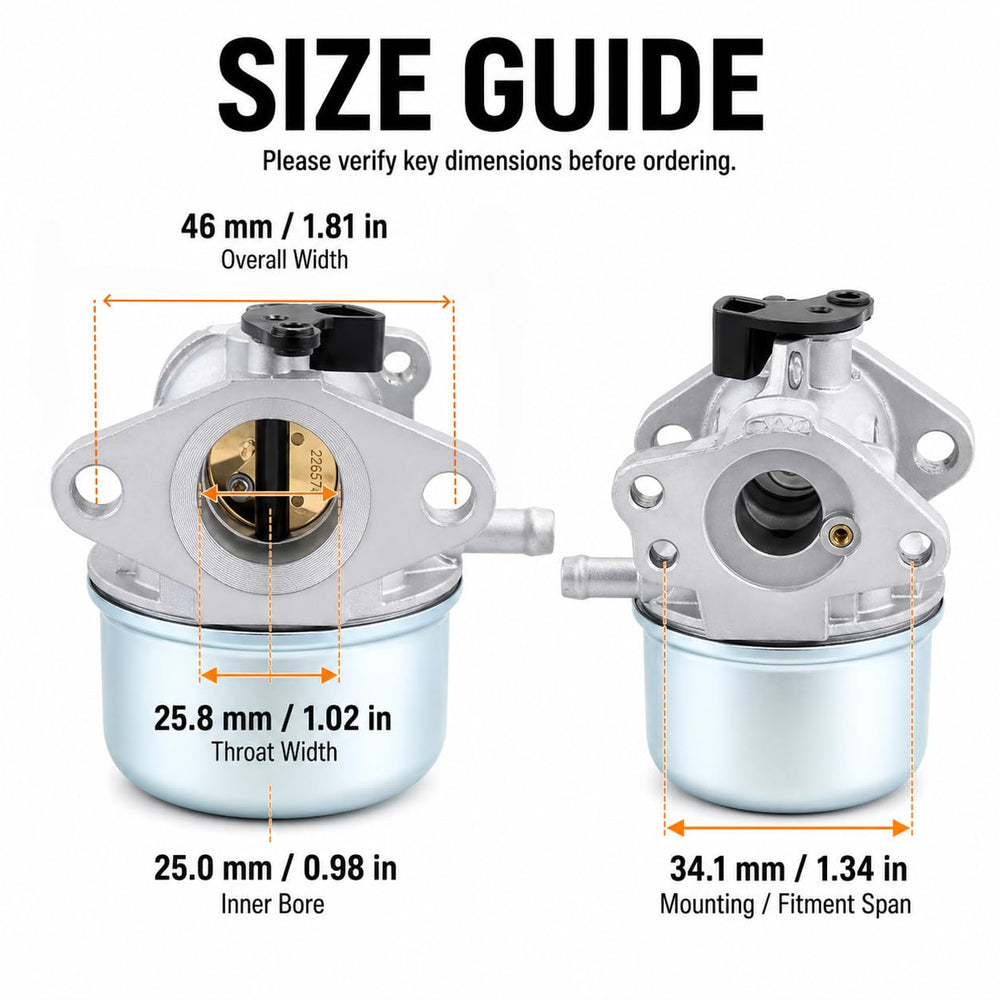 CAFEZAYO spark plug included supports reliable ignition during operation.