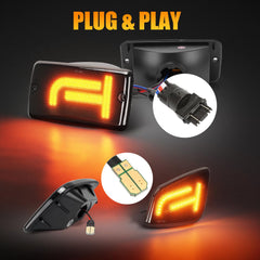 CAFOPAR Brighter TJ LED amber signal for faster on/off responses.
