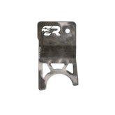 Cali Raised LED tailgate theft protector lock close-up showing secure stainless steel design.