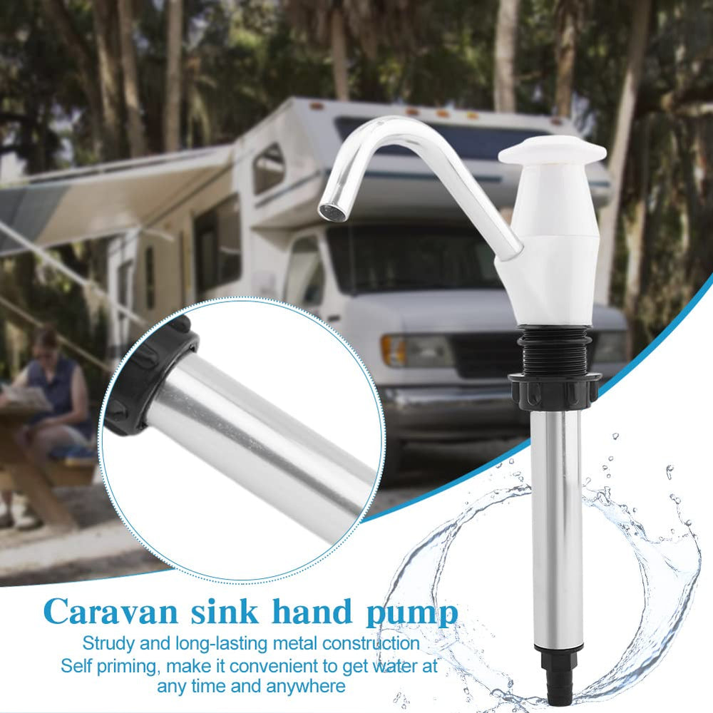 CALIDAKA RV water pump mounted in caravan