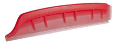 California Car Duster Jelly Blade full view in red showing flexible silicone edge for fast drying