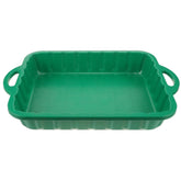 CALLARON 23.5-inch oil drain pan side view showing large capacity for oil changes.