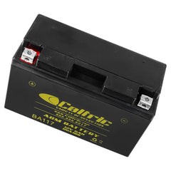 Caltric AGM battery compatibility chart on case for Yamaha and partners