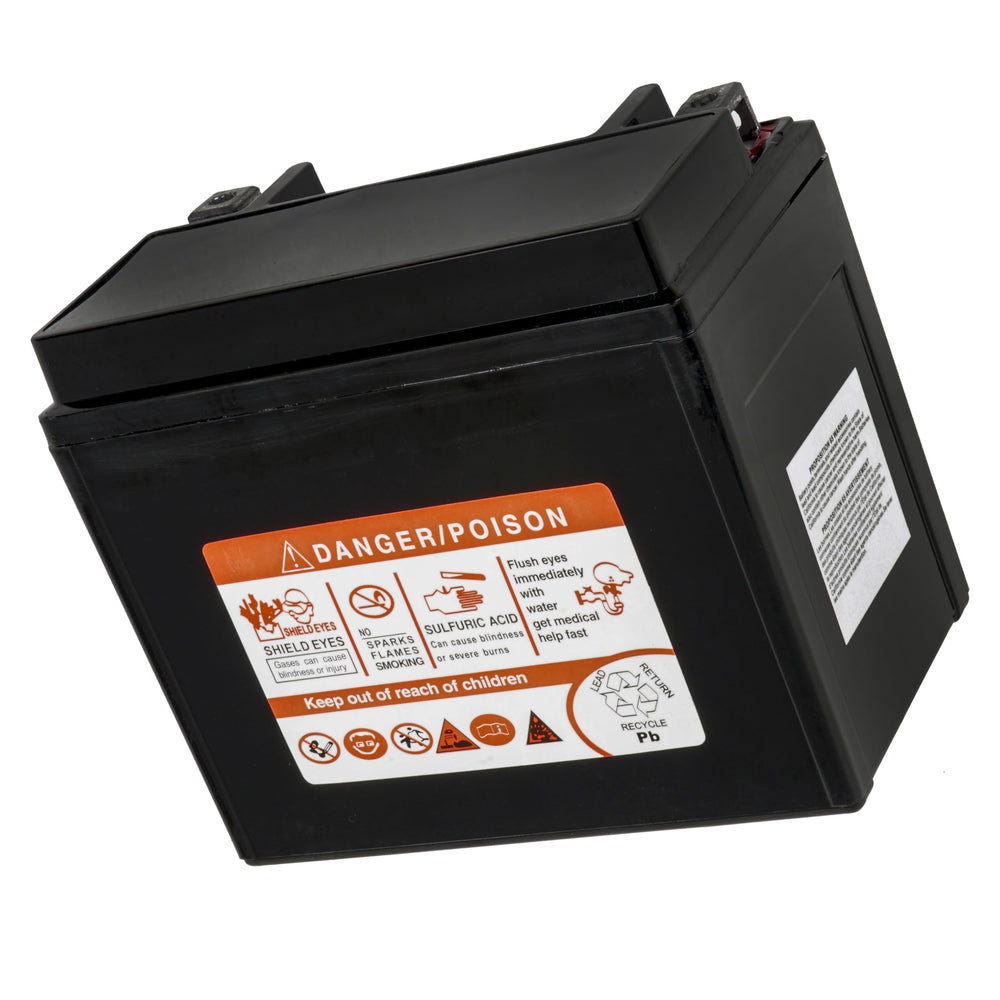 Caltric AGM battery dimensions help verify fit for ATVs