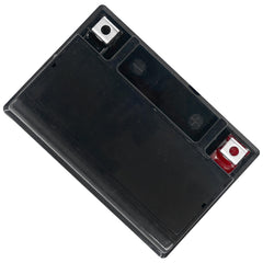 Caltric AGM battery installation-ready view demonstrates simple fit for Yamaha XVS1100A.