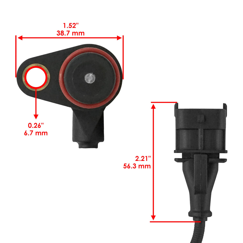 Caltric crank-position-sensor for RZR 900 enhances throttle response and idle stability.