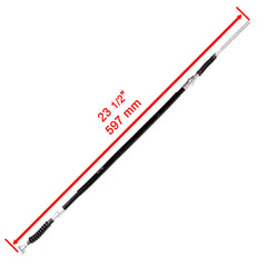 Caltric rear brake cable for Honda TRX350FM, reliable stopping power.